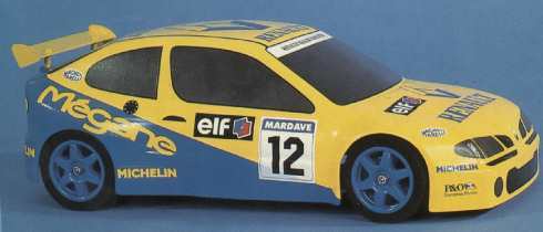 Mardave V12 with standard Megane body